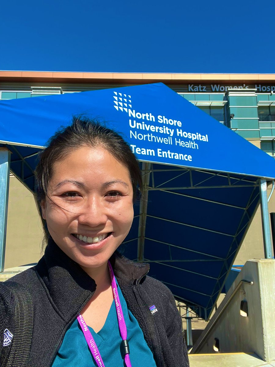 SChenDNP's tweet photo. First day on site! Here we go! #madeforthis #northwell #northwelllife @Northwell_EM #acpfellowship #emergencymedicine https://t.co/4PaHExBaxF