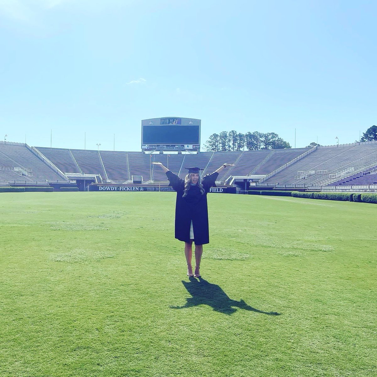 CONGRATULATIONS to our amazingly awesome CCHS Admin Intern Mara Swindell - she received her Masters Degree in Educational Administration this weekend from ECU 💜💛 We are so proud of you and appreciate all you have done for the students and staff of CCHS this year 💙 #bruinpride
