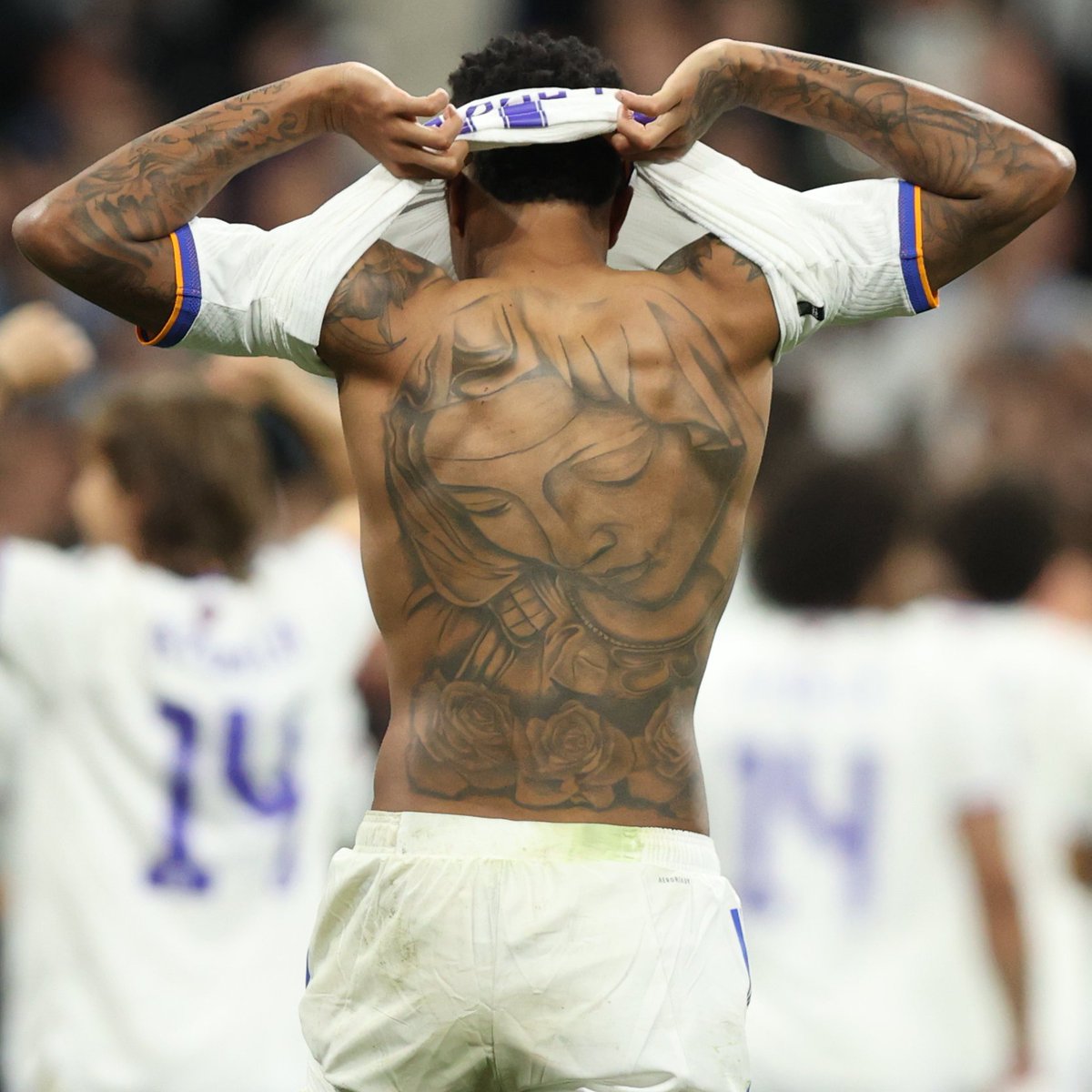 ChampionsLeague's tweet image. 🧐 Name the player...

#UCL