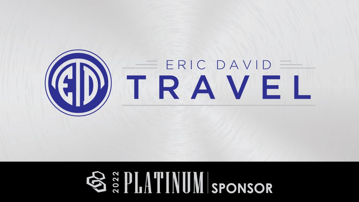 Pack your bags!! 🧳

Have you met Eric Muhlitner? Eric of Eric David Travel (South Chapter), is in our #DirtySouth chapter and is our 2022 PLATINUM SPONSOR!

Whether by sea, land, or air, Eric David Travel experts will guide you there! 🚆🚄🛬✈️🚗🧳
