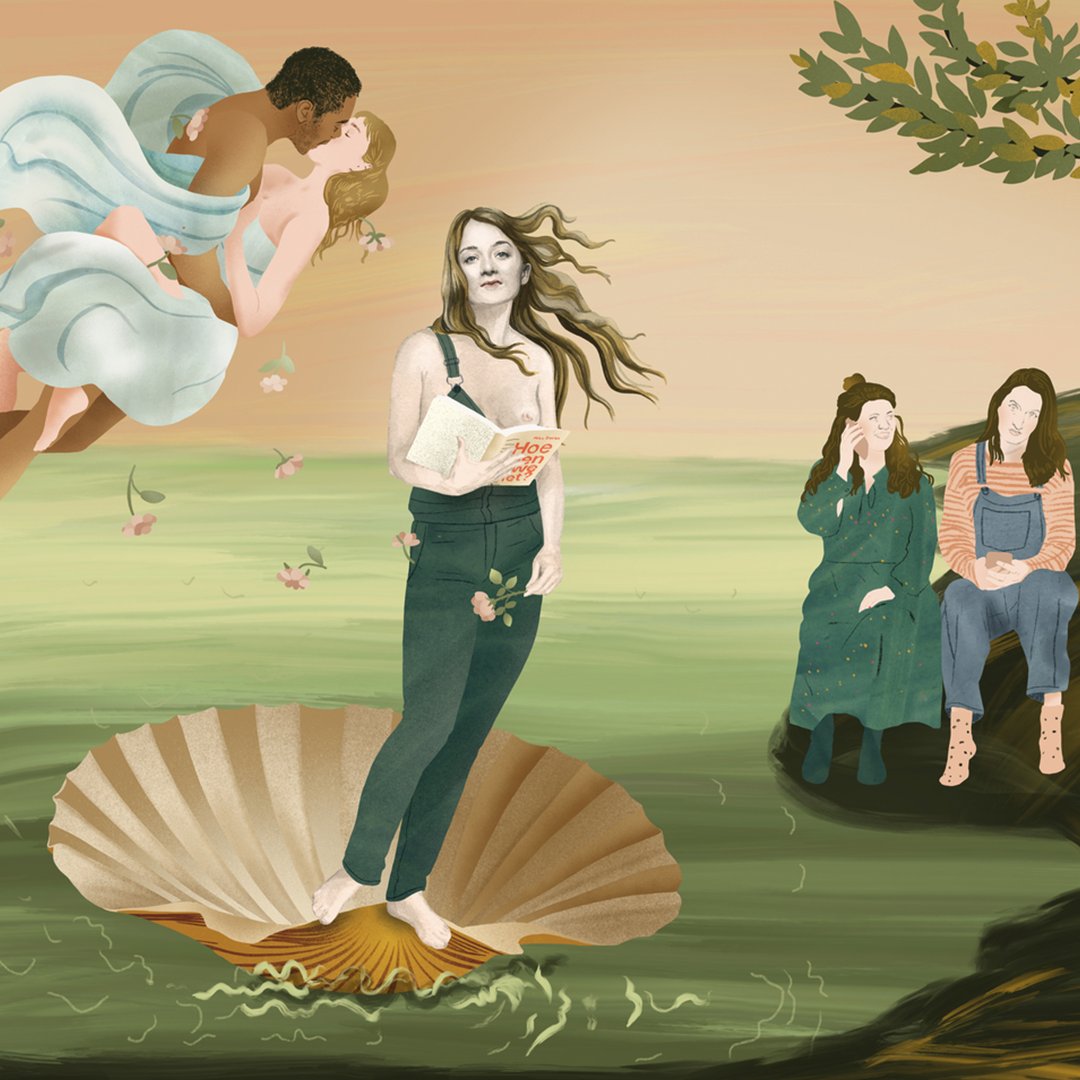 Milou Deelen (26) is activist, publicist en feminist. In de 'Kijken' van deze week vertelt <a href="/Miloudeelen1/">Milou Deelen</a> wat zij vindt van de seks in Bridgerton en waarom ze De Mediameiden zo leuk vindt. 

Illustrator Mireille Schaap maakte er een toffe illustratie bij!