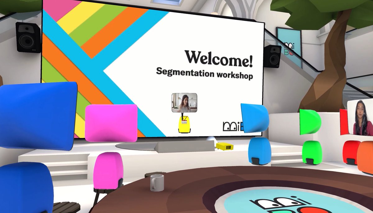 q42's tweet photo. Op afstand samenwerken. Maar dan echt. Inclusief alle tools die je normaal ook gebruikt. Onze venture @get_mibo introduceert een nieuwe virtuele ruimte voor workshops en werksessies. En jij kunt als eerste toegang krijgen via https://t.co/VjYarrtl9f 🚀 
#futureofwork https://t.co/tgQsWDbIoG
