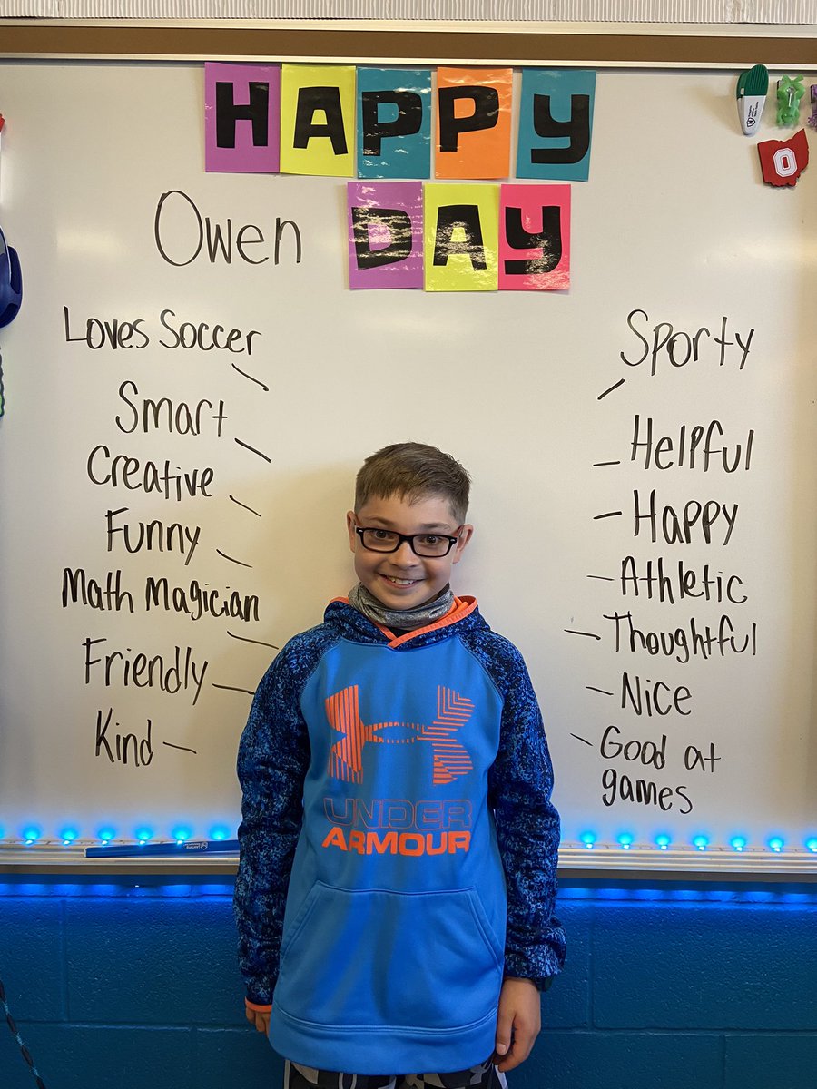 MrKyleCohen's tweet photo. Happy Owen Day! There are not enough words to explain all the joy you bring to our classroom family. We are so lucky to have you! https://t.co/QqPKugilD8