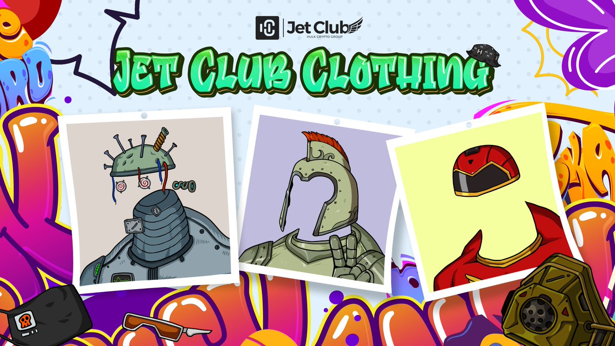 JetClub_NFT's tweet photo. 🏌️‍♂️ We have a large field of traits especially the clothing trait with 100 different assets that offer the widest range of variation.

Each piece of clothing has its character for this collection. 💎

Which one is your favorite clothing ❔

#JetClub #NFT #Jetmans https://t.co/iTDBIkL5vi