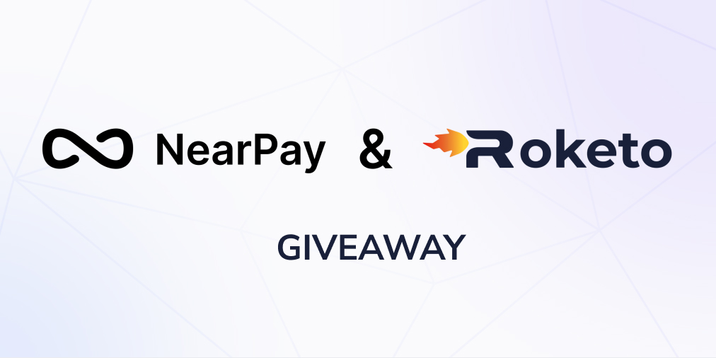 GIVEAWAY TIME!

8 people will get 3 $NEAR each!
For every 300 Retweets, we will have 1 more winner!
72 hours until the end! (Wednesday 05.11)

Details you can read below:
1. Follow @roketostream and @thenearpay 
2. RT and Tag 3 people
3. Write down your NearWallet 
#NEARProtocol