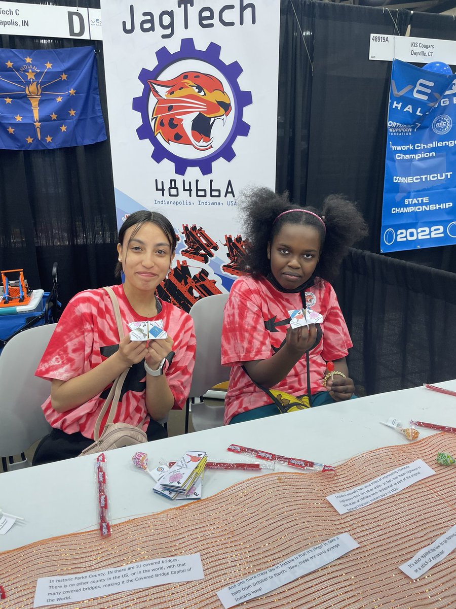 Getting ready for the first day of competition. Go JagTech. #pikeproud, #gcmsproud