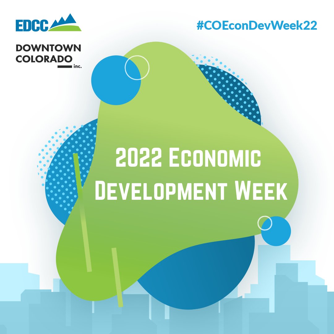 Downtown Colorado, Inc. (DCI) and the Economic Development Council of Colorado (EDCC) are teaming up once again in 2022, to bring a week-long celebration of Colorado's Economic Development Ecosystem. Today kicks off the week at 9:00AM. @EDCofCO, #COEconDevWeek22 #DCIDoers #EDCC