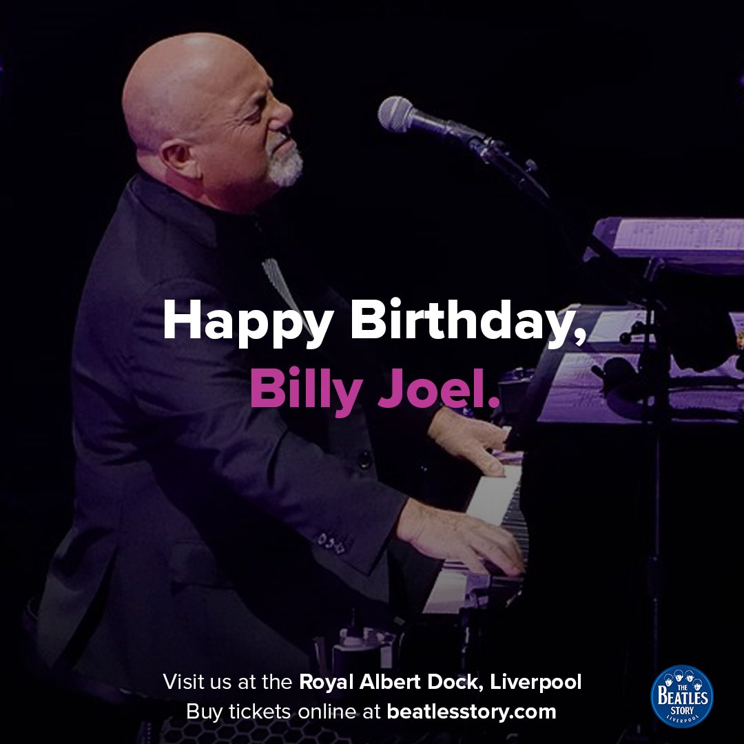 beatlesstory's tweet photo. Happy birthday, @billyjoel 🎉

A lifelong Beatles fan, Billy Joel has performed numerous Beatles covers throughout his career and even performed live with @PaulMcCartney at The Last Play at Shea concerts in 2008 before the iconic stadium was demolished. https://t.co/a7ZzN2JGIy