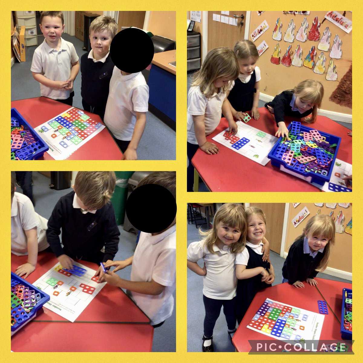 DosbarthSolva's tweet photo. 🔢Numeracy🔢 This week we have all had a turn at  building a castle using Numicon! This has helped us to develop our knowledge of number and make connections between the Numicon and the number they    represent.  Da iawn pawb! https://t.co/pGuixqsUUM