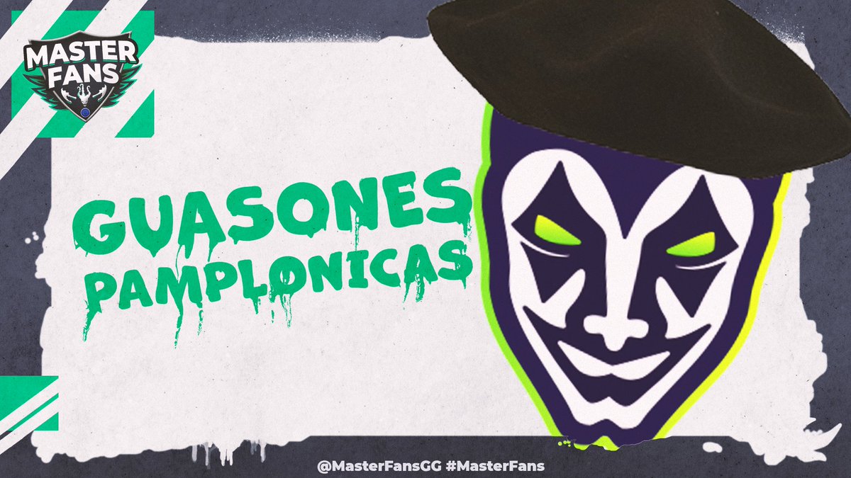 MasterFansGG's tweet photo. It is not a party until they arrive 🤡

@Guasones #Pamplonicas are here to bring some madness to #MasterFans2022 

Aunque sean payasos, ellos han venido para algo más que reírse, no os confiéis JAJA https://t.co/zoFxF1ZTS3