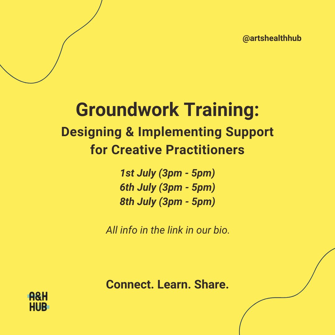 Arts & Health Hub tweet media