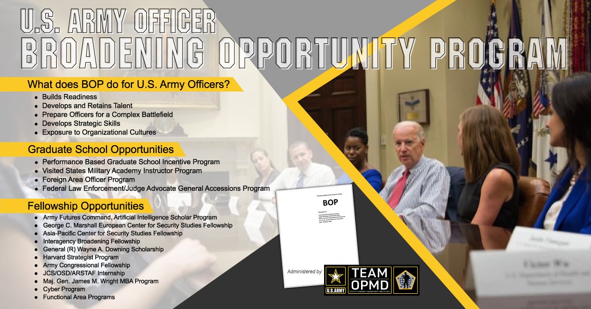 #USArmyHRC plays a critical role in shaping the Officer Corps by providing experiences which broaden strategic skills and prepare officers for the Title X #Readiness and manning functions necessary to provide talent for the #USArmy of the next century.
linkedin.com/pulse/broadeni…