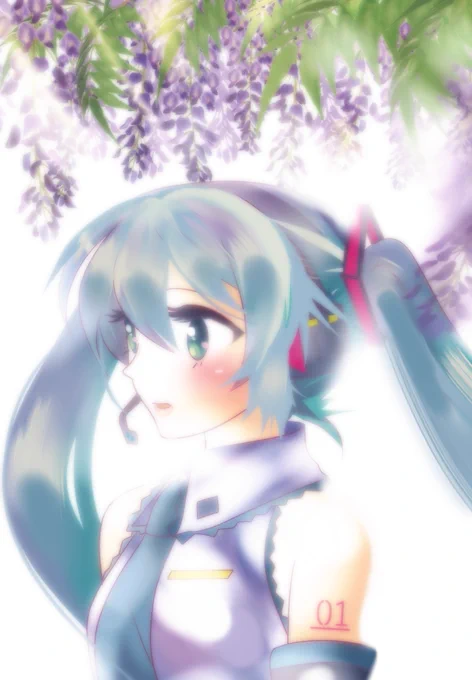 藤の花と木洩れ日。

#初音ミク 