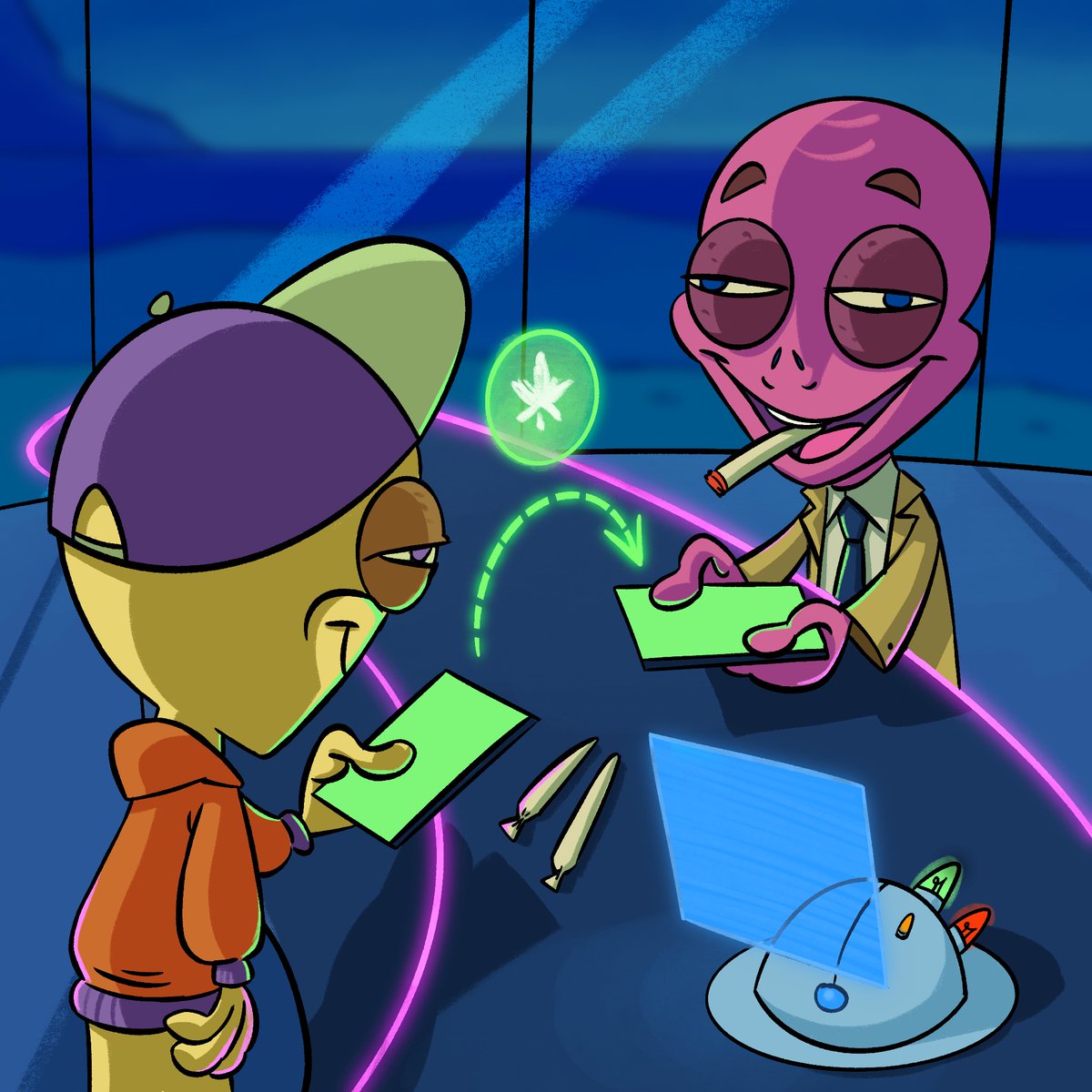 Cannaverse_'s tweet photo. Any interaction with this tweet will be considered for WL.

To sustain the Cannaverse eco-system, the buds created a governance token $HEMP used to trade, pay for events, monetize businesses in Cannaverse, and more🪙
wen staking?

Stay tuned, stay high.🌿
https://t.co/14USHlVkxn https://t.co/Pf3uP1ykJW