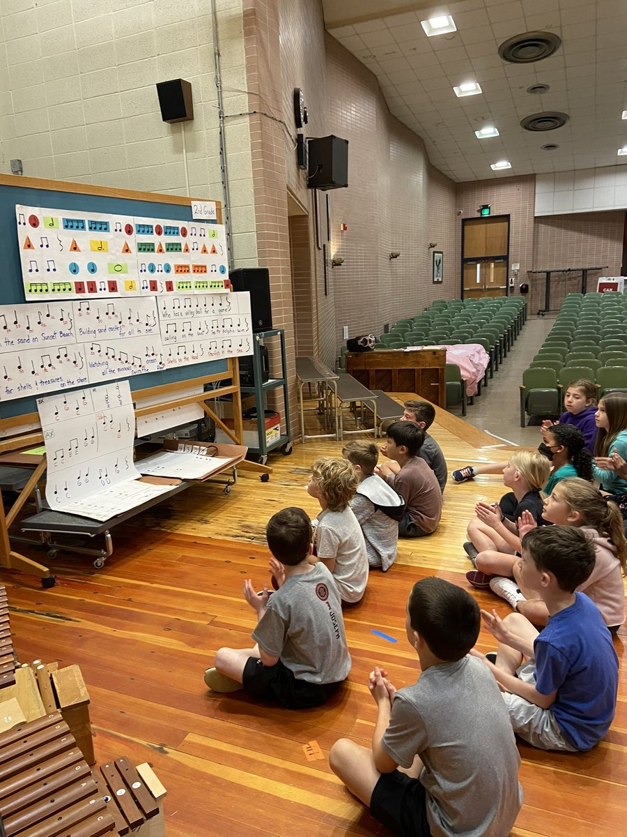 IHPrimary's tweet photo. Ms. Watson’s students are discovering their brand new song for the day! 🎶🎼#shineweek #ihpromise https://t.co/lIWybQg6oV