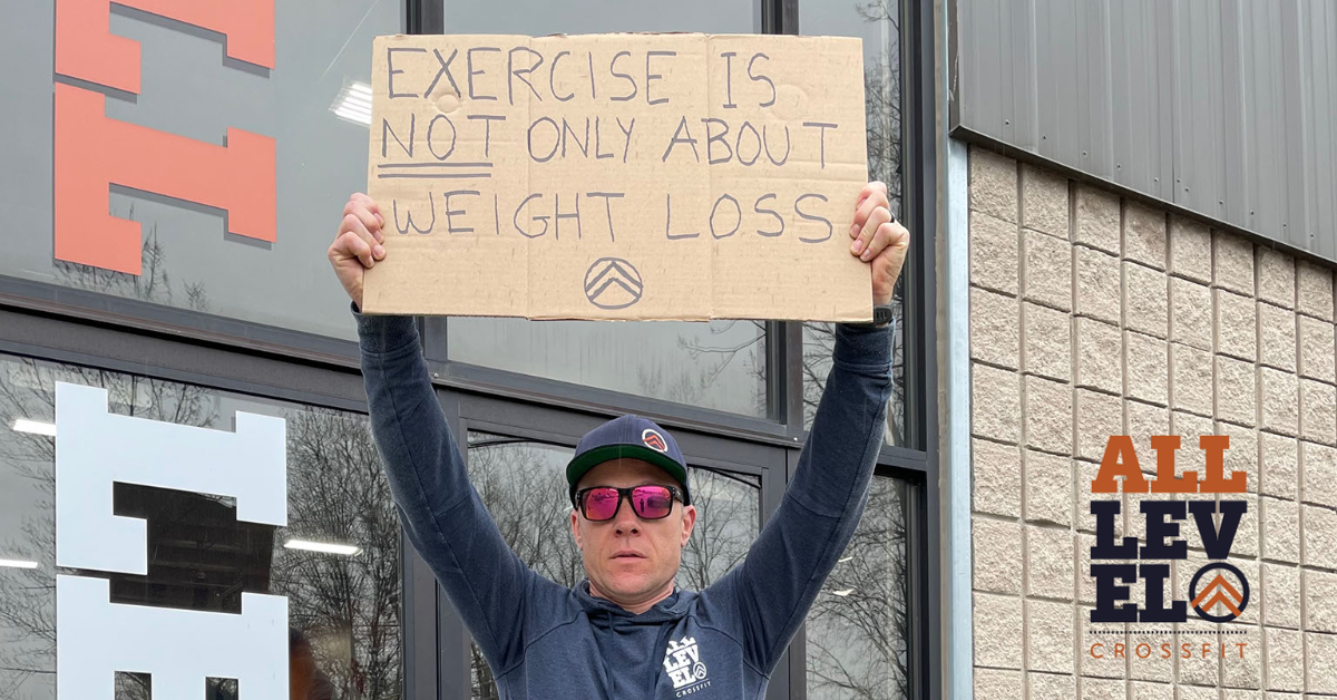 alllevelfit's tweet photo. Exercise is NOT only about weight loss. https://t.co/97dmcIbC8L  #weightloss #crossfit #crossfitcoachwithasign #yqg https://t.co/C2MY0kwVmd