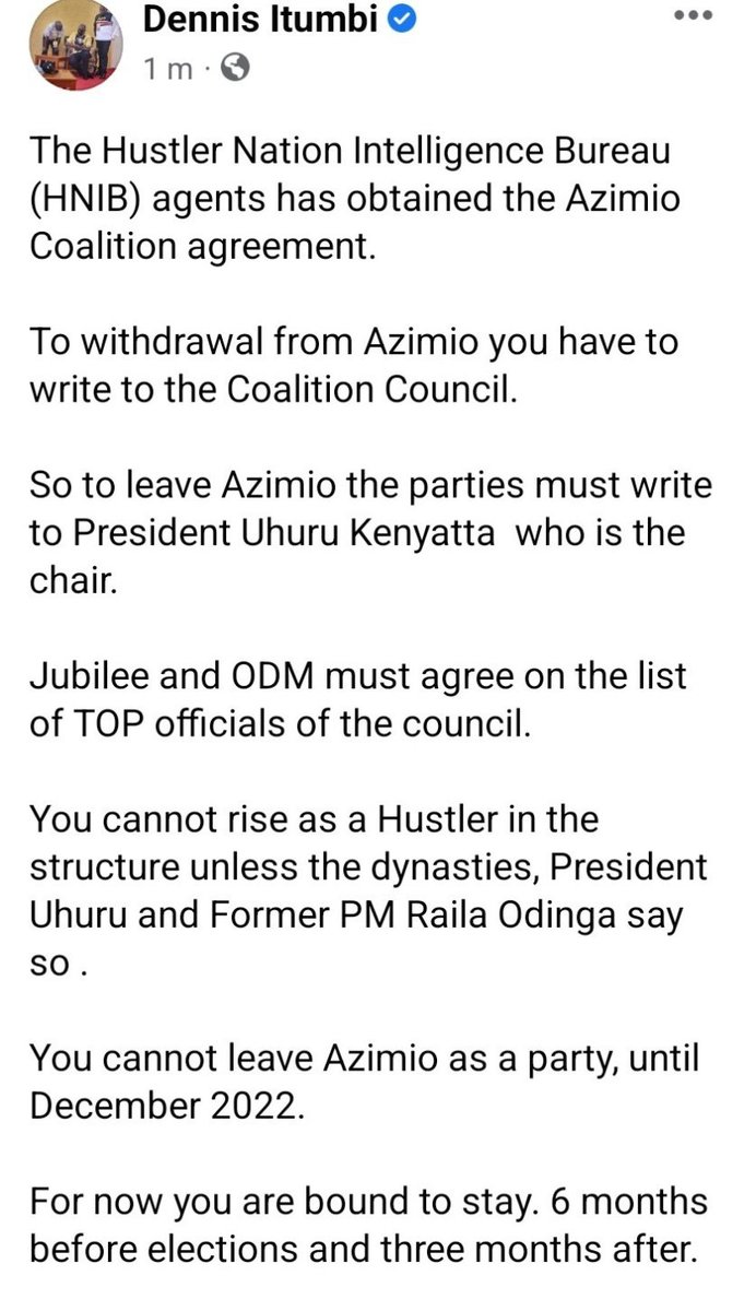 Politics of tricks and blackmail