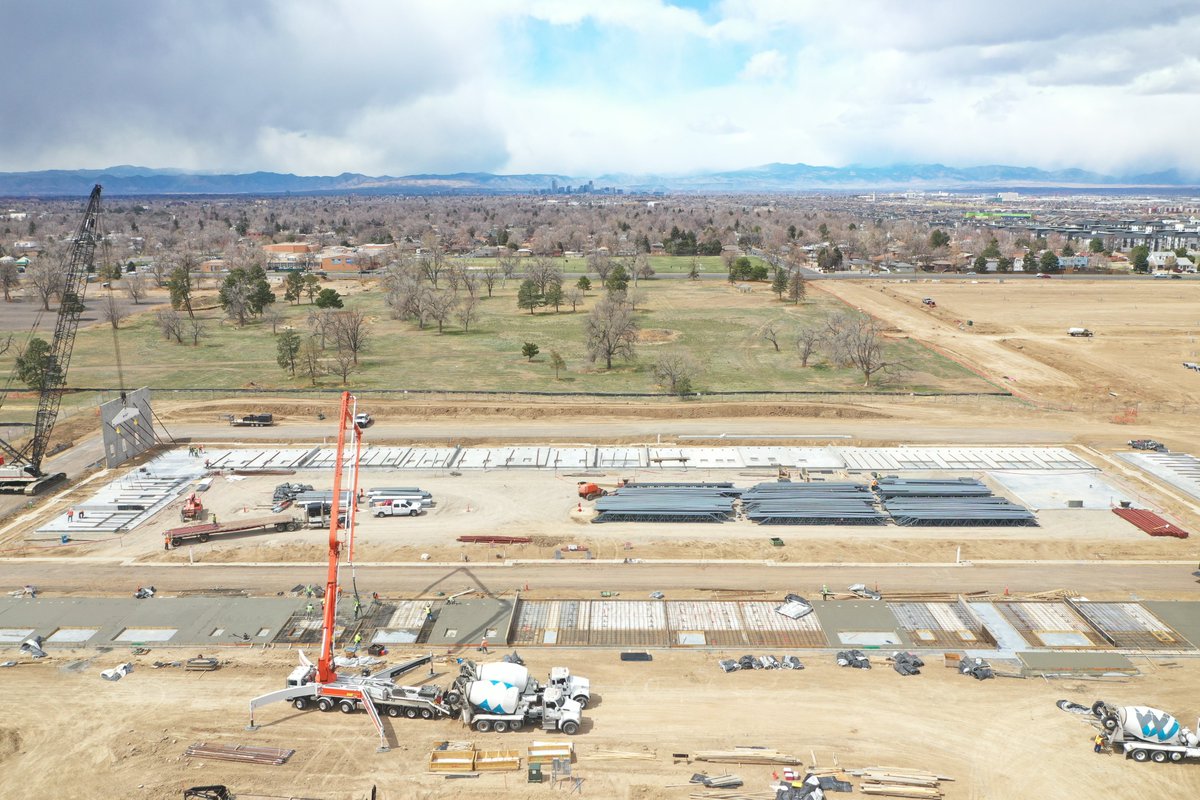 Everything is on schedule for a Q3 opening of Bioscience 5. Our drone captured a crane lowering the first wall into position on the building’s south side in April.