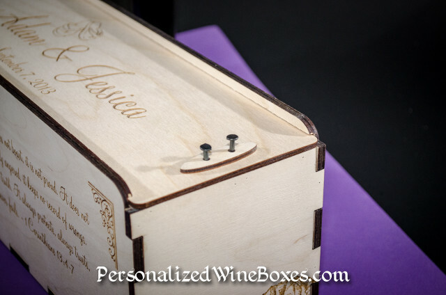 WineGiftBoxes's tweet photo. Nailable #wine gift box made by Scott the #wineboxguy at https://t.co/YxZXmVzxbe - ideal for #wedding wine ceremonies https://t.co/688pk9Z5HV