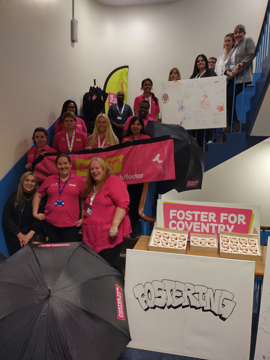 Foster with Coventry (@fosterwithcov) on Twitter photo Great start to #FCF22 (Foster Care Fortnight) here at <a href="/coventrycc/">Coventry City Council</a> #fostering HQ today. Great to have our colleagues with us to recognise the importance of our amazing #foster carers and our #fosteringcommunity
Find out more about joining our community: coventry.gov.uk/foster Great start to #FCF22 (Foster Care Fortnight) here at <a href="/coventrycc/">Coventry City Council</a> #fostering HQ today. Great to have our colleagues with us to recognise the importance of our amazing #foster carers and our #fosteringcommunity
Find out more about joining our community: coventry.gov.uk/foster