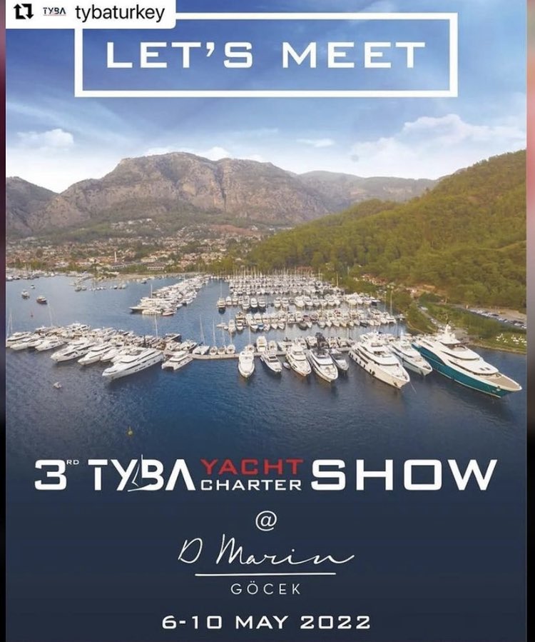 babasukrums's tweet photo. LET’S MEET TYBA YACHT SHOW İN D MARİN GOCEK https://t.co/IT4Az9NOen