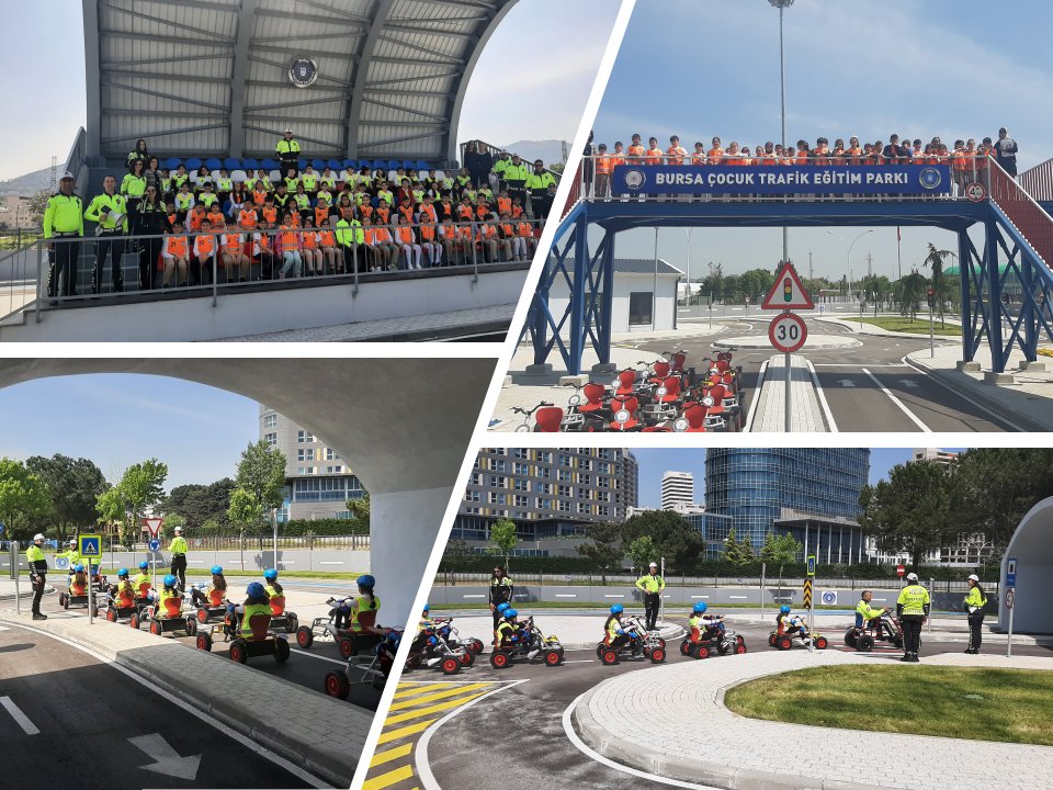 Bursa Valisi <a href="/YakupCanbolat/">Yakup CANBOLAT</a> ve Büyükşehir Belediye Başkanı <a href="/Alinuraktas70/">Alinur AKTAŞ</a>‘ın katılımlarıyla hizmete giren eğitim parkındaki eğitimlere #TemelEğitimde10BinOkul Projesi kapsamındaki okullarımızdan öğrencilerimiz katıldı. <a href="/BursaValiligi/">T.C. Bursa Valiliği</a> <a href="/bursabuyuksehir/">Bursa Büyükşehir Belediyesi</a> @bursailmem @serkangur_bursa