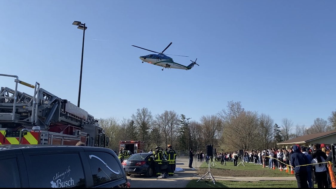 NoRoCounseling's tweet photo. Thank you to our STAND seniors who put on the Mock Crash (4/29), Officer Karl who arranged everything and all of the volunteers to make such an impact on our students. #drivesafe #NRInspireGreat #mockcrash2022 #promseason #graduationplans https://t.co/fHkQYxcWU5