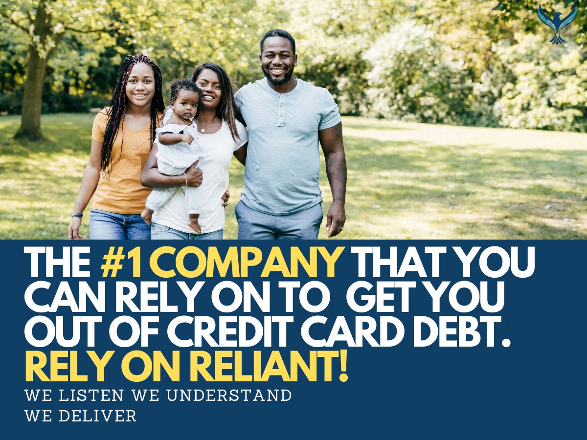 ReliantRms's tweet image. Call us for a free consultation and see what your options are for getting out of credit card debt.

#1debtcompany #creditcarddebt #lowerinterest #Interestrates #lowerpayments #getoutofdebtnow #creditscoreincrease