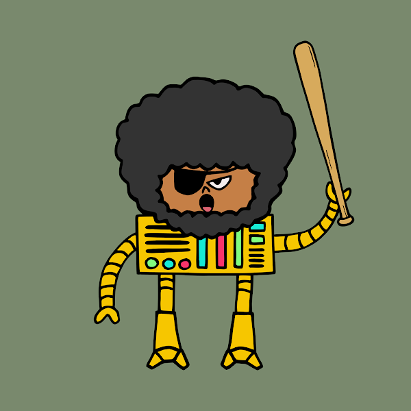 greenegates_'s tweet photo. happy monday #toyboogers #goldrobot :) beep https://t.co/Viwihi0MDa