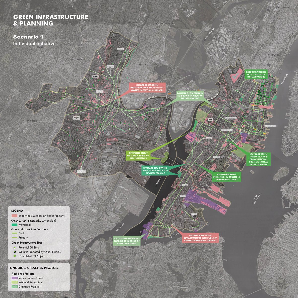 After finding vulnerabilities, Resilient NENJ now is developing solutions and recommendations, which includes everything from policy to outreach to physical solutions. Learn more: resilient-nj.com/solutions/ #climateaction