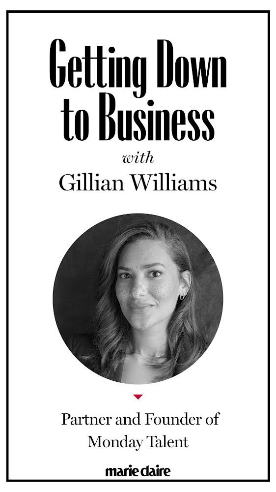 monday_talent's tweet photo. Gillian Williams is joining @marieclaire #gettingdowntobusiness Instagram live series today at 12:30 pm est. Tune in! https://t.co/i7nRmoOllH