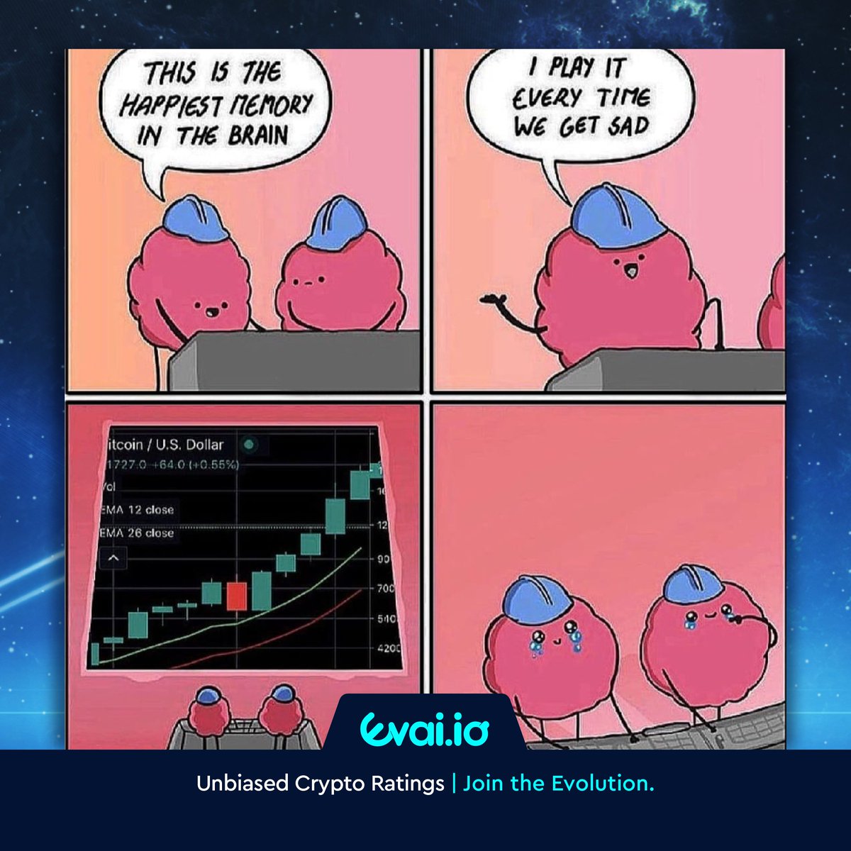 You don’t know what you’ve got until it’s gone...🌬️​
​
Here’s hoping bullish days are on the horizon! 🙏​
​
#EV #Crypto #CryptoCurrency #CryptoTrading #Investing #Altcoins #BSCGems #Bitcoin #BTC #CryptoMemes #Memes #MemesDaily #BullishAF