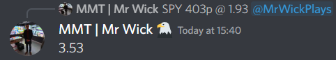 darndarren's tweet photo. $SPY is my bish...
1.93 - 3.53
83% 💰 https://t.co/1Y7GCZdORN