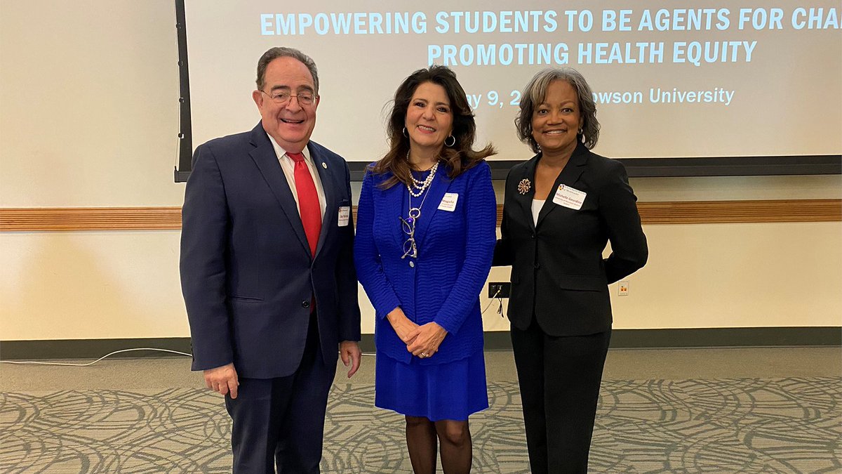 Honored to provide the keynote on an academic perspective for advancing health equity, for the <a href="/Univ_System_MD/">University System of Maryland</a> convening on Empowering Students to be Agents for Change in Promoting Health Equity. Many thanks to @JayPerman and <a href="/IAmDrGourdine/">Dr.Michelle Gourdine</a> for inviting me.