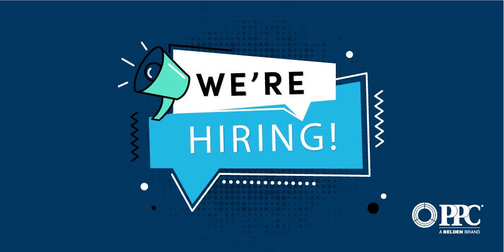 PPC_Broadband's tweet photo. PPC is hiring! We're looking for a Quality Auditor who'll be responsible for conducting audits of manufacturing processes, blueprints, safety regulations, and more. Visit our website to apply online. https://t.co/ZT5DTZNZlj

#WereHiring #Hiring #JobAlert #PPCCareers https://t.co/TognNyndtk