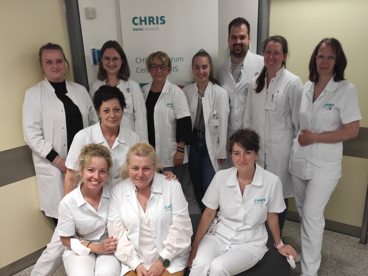 EuracBiomed's tweet photo. 🏁🏆PAREGEN2 successfully completed: neurological phenotyping study of 95 #CHRIS participants focused on potential protective mechanisms and the #PRKN gene. 
🙏Thanks to the CHRIS team in Silandro and the guest team from @UniLuebeck https://t.co/guVlHcoZ22