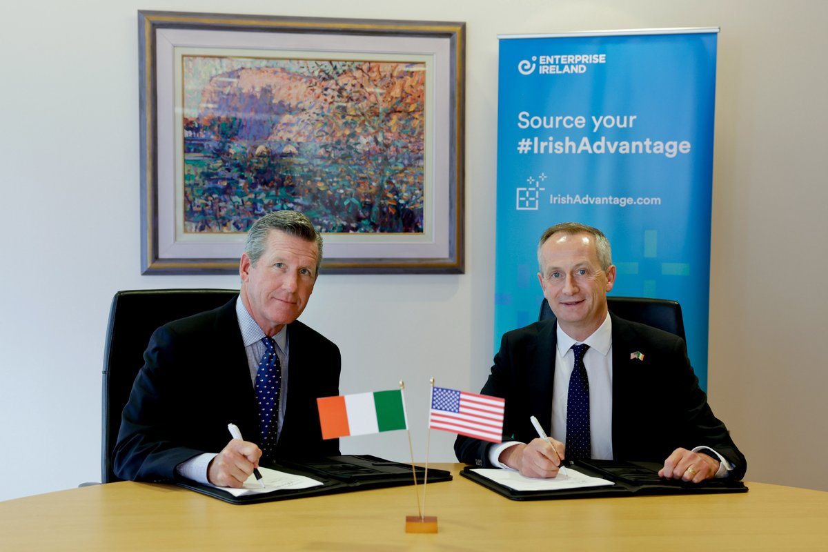 TMCCEOMcKeon's tweet photo. This morning, Texas Medical Center and @Entirl signed an MOU officially creating the TMC | Ireland BioBridge. We look forward to furthering global #innovation and research between our countries. 

#IrelandBioBridge #TMC #TexasMedicalCenter https://t.co/7LLQlqqmHl