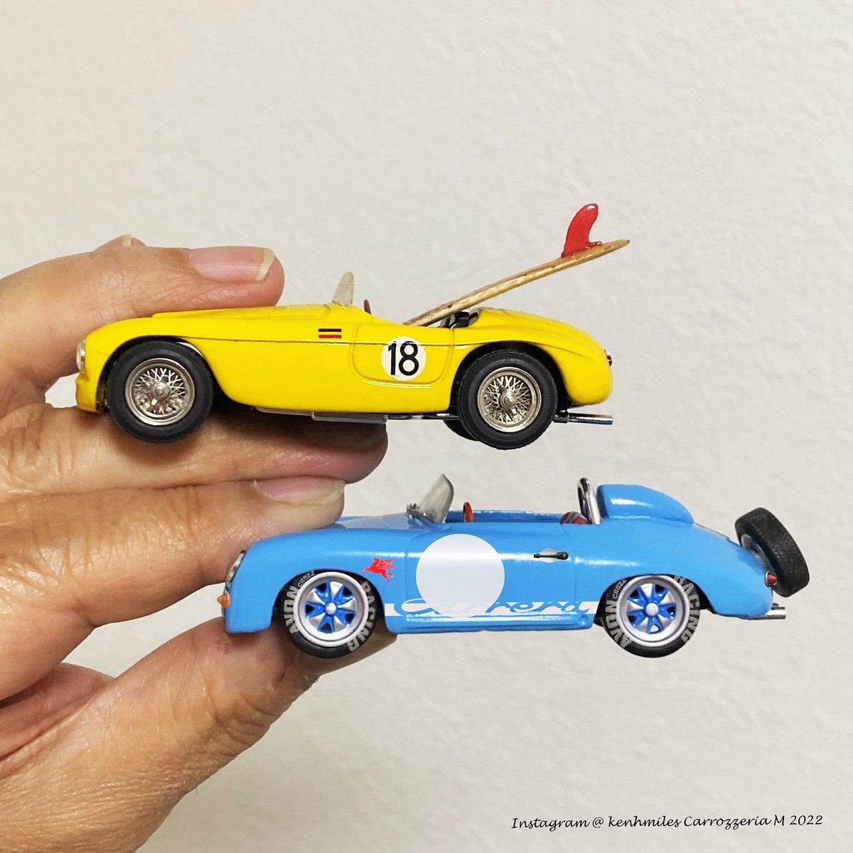 kenhmiles356911's tweet photo. フェラーリとポルシェは同い年❣️#porsche #Ferrari #1948porsche #1948ferrari #porsche356speedster #1to43 #ferrari166mm #ポルシェ大好き #フェラーリ大好き https://t.co/YWRIw2999u