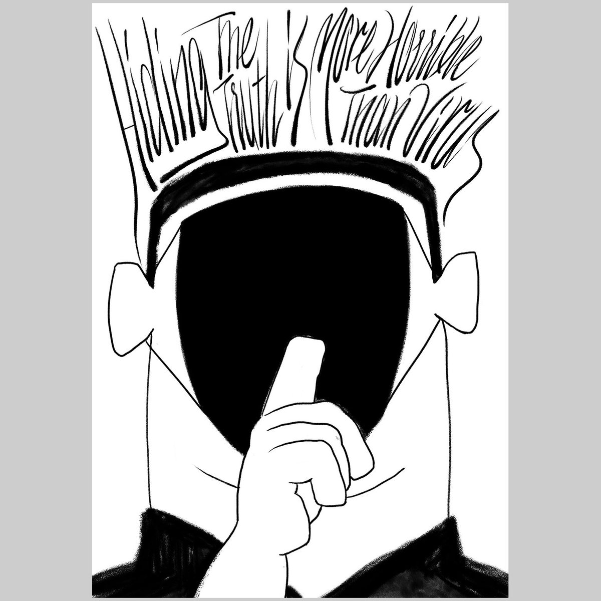 bright_woo's tweet photo. Hiding the truth is more horrible than the virus, the work I created at the beginning of the pandemic more than 2 years ago. Ironically, things don't seem to be improving here but worse. We still live in a fairytale of lies. The work was selected in the Golden Bee Global Biennale https://t.co/jR1BIlglN5