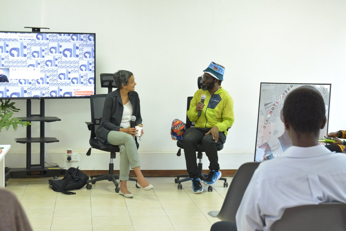 Africastalking's tweet photo. "Doing business with government is indeed a great way for businesses to scale" - @NithyaRamanath1  
#ATSpaces https://t.co/rzdZb5KW0v