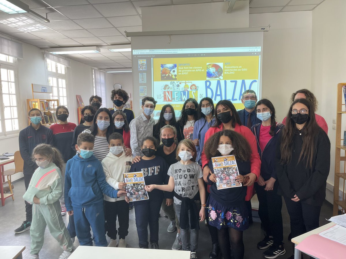 Félicitations aux élèves de CE2 de la classe média du <a href="/BalzacGsu/">GsuBalzac</a>  de Kenitra pour leur magnifique travail reconnu par ce prix par le CLEMI. <a href="/aefeinfo/">AEFE</a> <a href="/AmbaFranceMaroc/">La France au Maroc 🇫🇷🇪🇺</a> <a href="/Lycee_Descartes/">Lycée français Descartes AEFE Rabat</a>