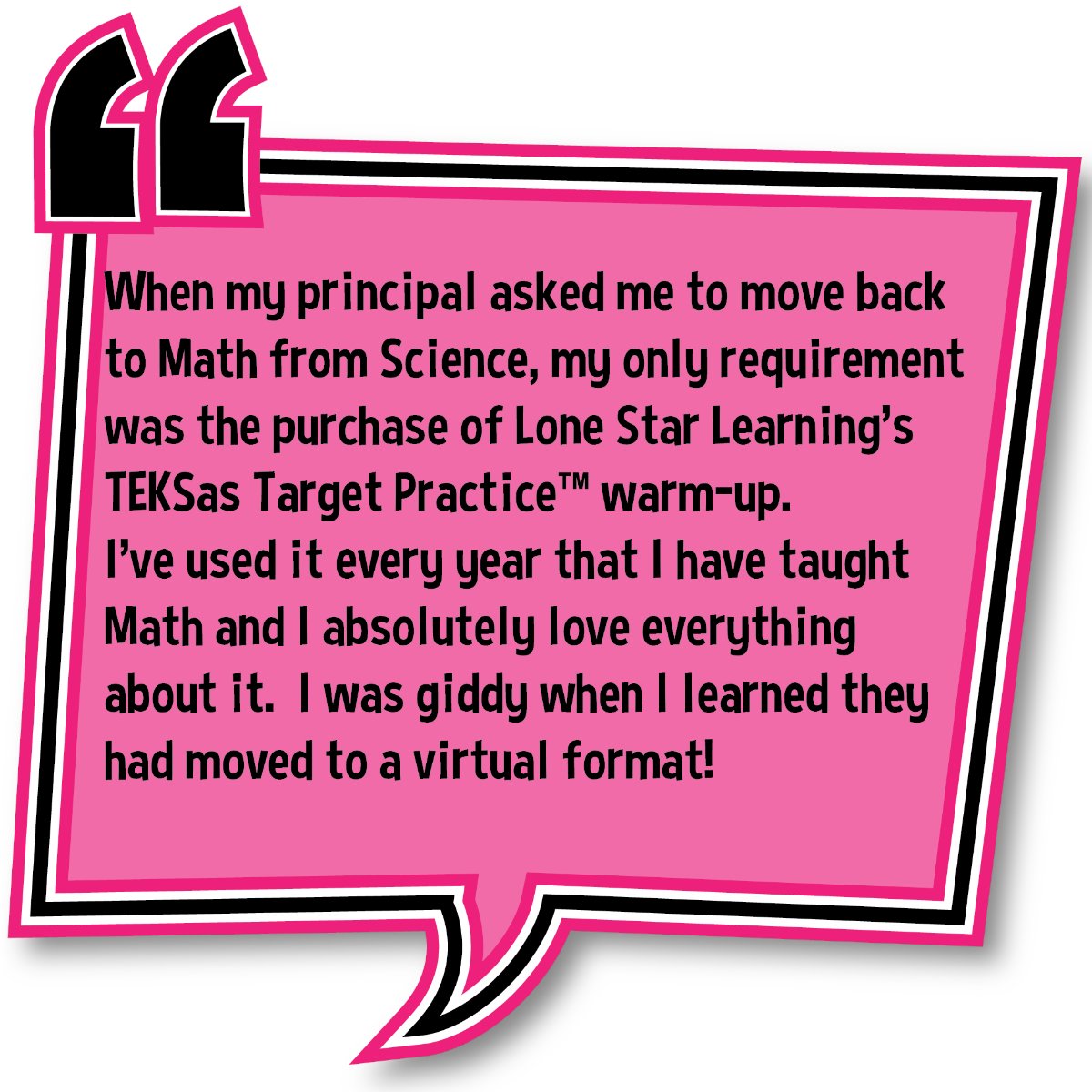 lsltweets's tweet image. We want to 👂 from you! - mailchi.mp/lonestarlearni…

#LoneStarLearning #AwardWinning #math #RLA #ELAR #elementary #teacherreview