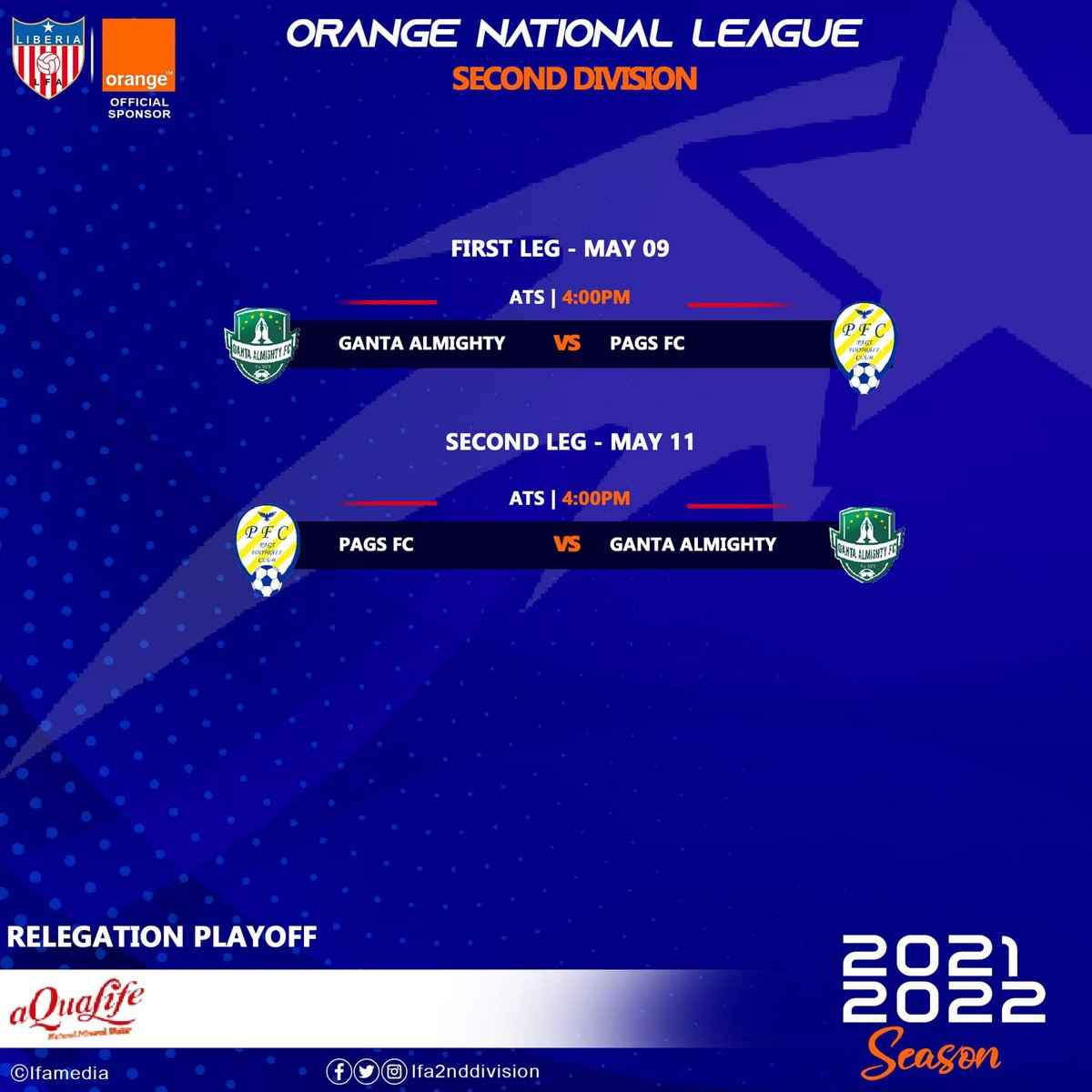 lfa2nddivision's tweet photo. Relegation playoff start off today. https://t.co/Em5HmSmCti