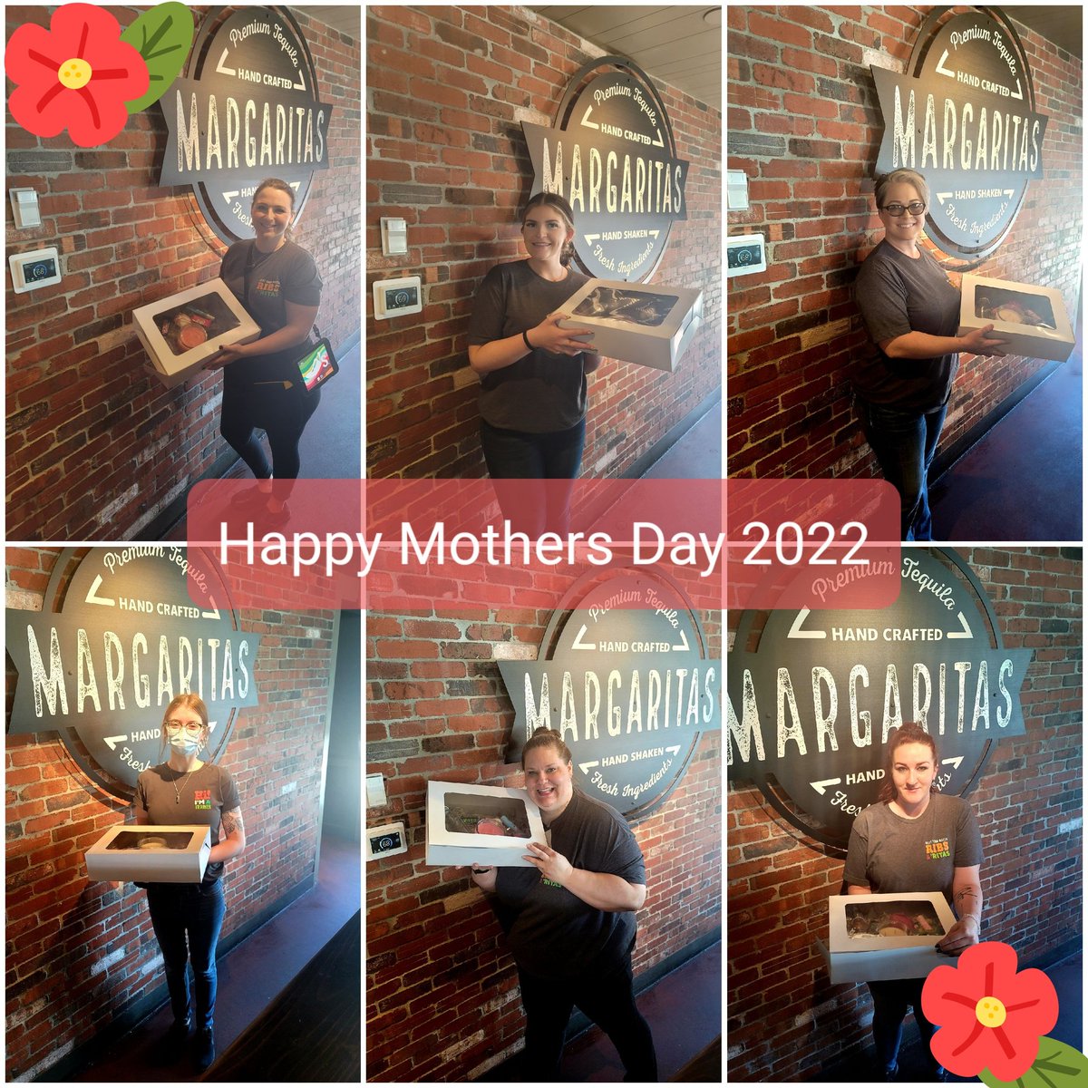 byefelicia929's tweet photo. So greatful for these awesome moms who helped us deliver a great guest experience for our dine in mothers yesterday! We loved getting to share our #chilislove and making them feel special yesterday! #moorebetter #culturematters @amanda3mckinney @EugeneFunnyMan https://t.co/w9qkJZWMGF