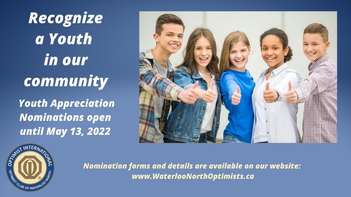 Optimist Club of Waterloo North tweet media