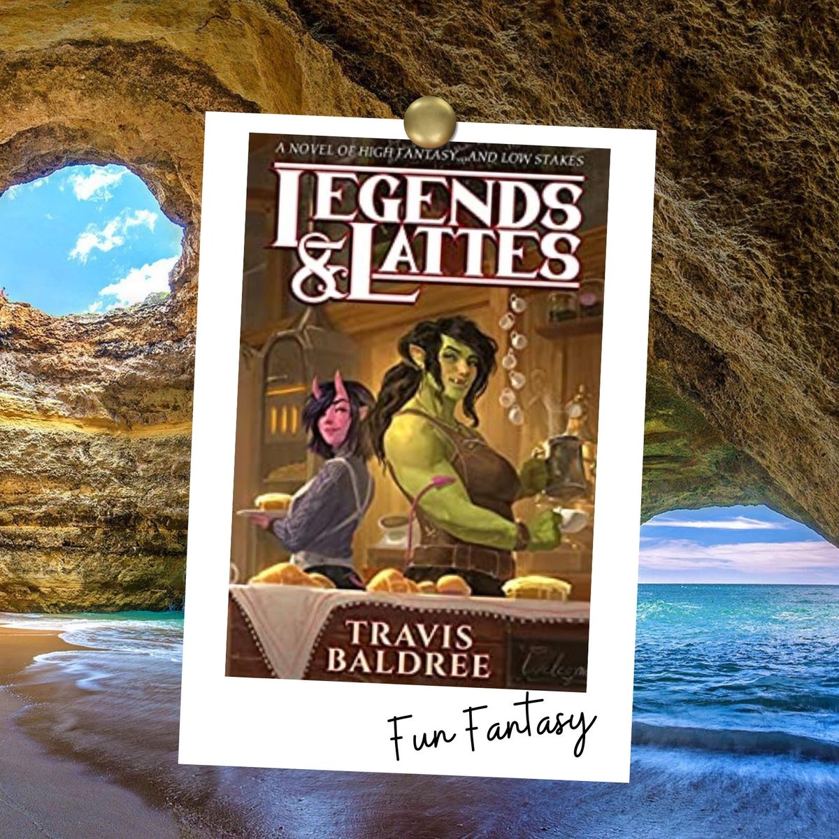 Light fantasy is hard to find. If you're tired of bloody, world-is-ending fantasy, take something fun and heartwarming on your next vacation! -Legends and Lattes by Travis Baldree