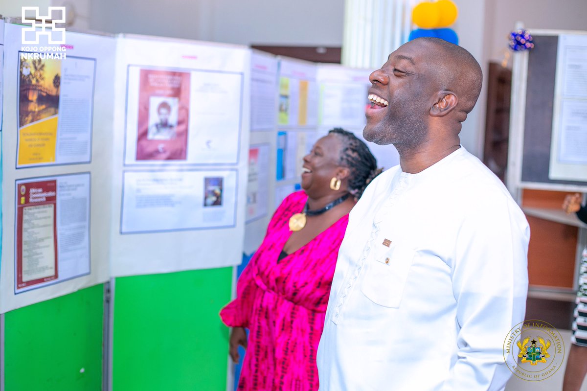konkrumah's tweet photo. Prof Audrey Gadzekpo is a celebrated academician  with decades of experience in research and writing about the communications industry.

Recently, she held  an exhibition of her scholarly work at the University Of Ghana, Balme Library. https://t.co/BvX7Pk6mYo