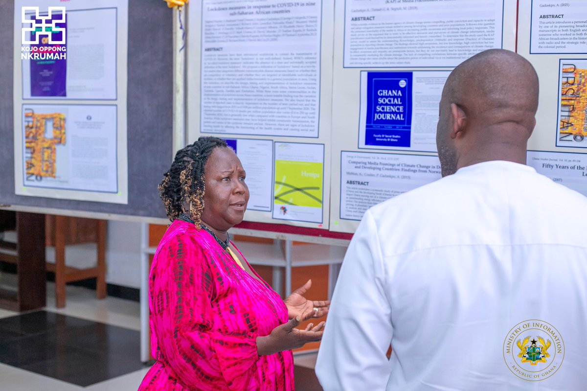 konkrumah's tweet photo. Prof Audrey Gadzekpo is a celebrated academician  with decades of experience in research and writing about the communications industry.

Recently, she held  an exhibition of her scholarly work at the University Of Ghana, Balme Library. https://t.co/BvX7Pk6mYo