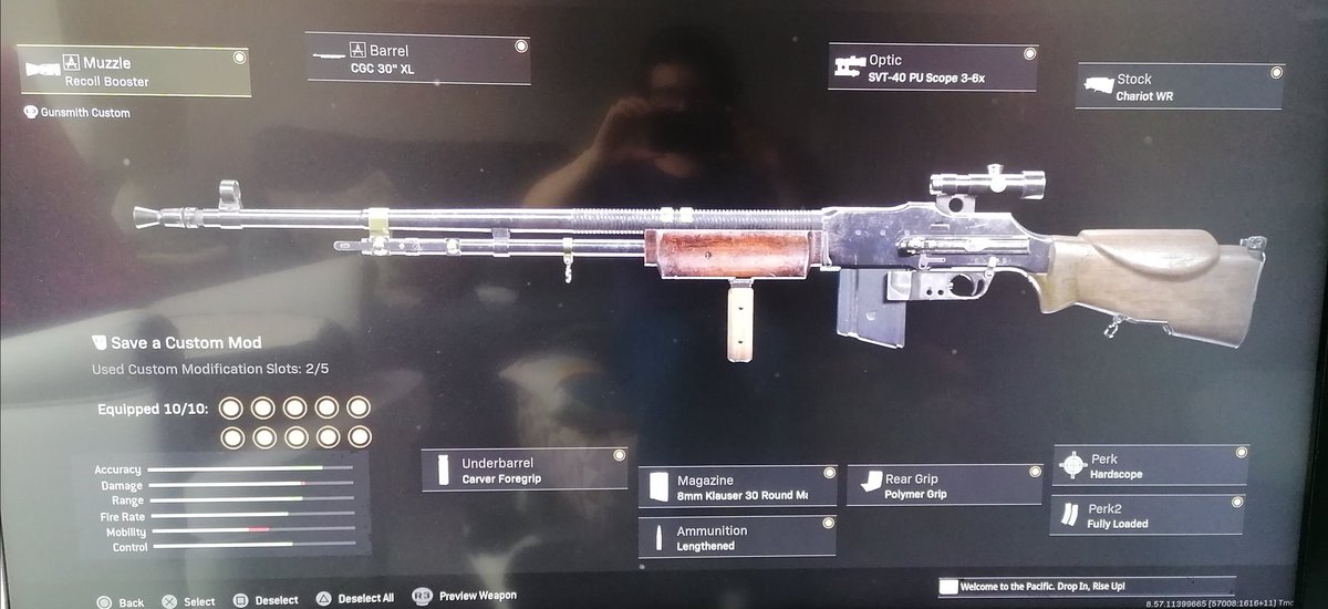 DrummerJinx's tweet photo. @IceManIsaac Hi Issac, here's a BAR build based around your original you posted a month ago. I've made a couple of changes and since the buff this thing has an obscene ttk and it's so accurate. In your hands it'll be so OP, give it a try, I promise you'll not be disappointed https://t.co/blMpqwnP8e