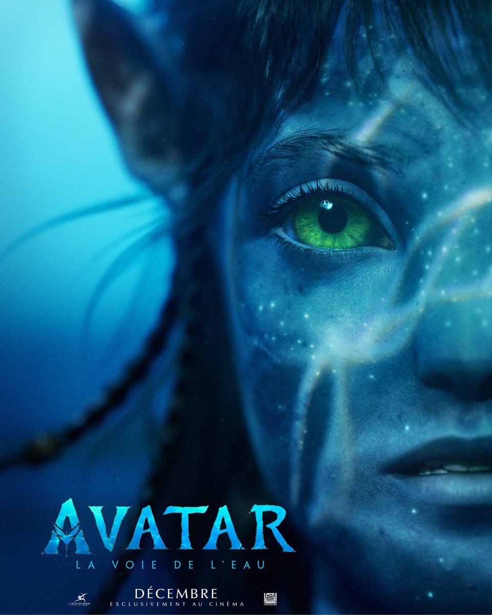 DisneyphileLIVE's tweet photo. La première affiche de ‘Avatar : La Voie de l'Eau’ a été dévoilée. https://t.co/uitaJJc8uJ #Avatar https://t.co/GvV8ZTxU4P